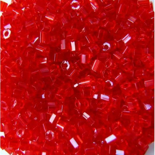 90050 Рубка Preciosa прозрачная, яркая, красная, алая