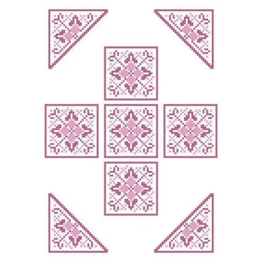 ФВС-022 Узорный. Водорастворимый флизелин. ТМ Княгиня Ольга