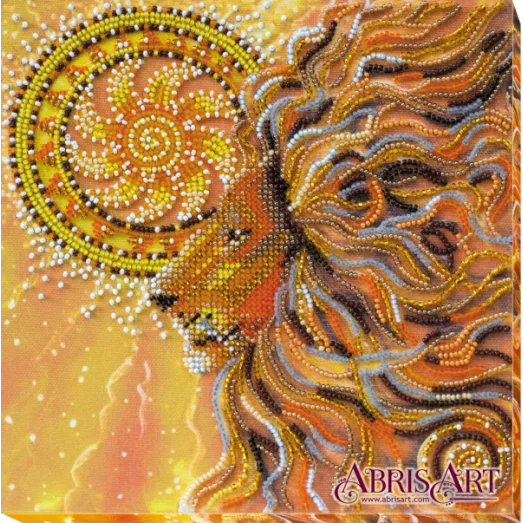 АМВ-021 Набор для вышивки бисером Солнцелев. ТМ Абрис Арт