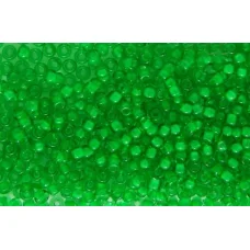 50105 Бисер Preciosa стеклянный зелёный с ярким прокрасом