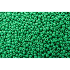 53250м Бисер Preciosa тёмно-салатовый матовый