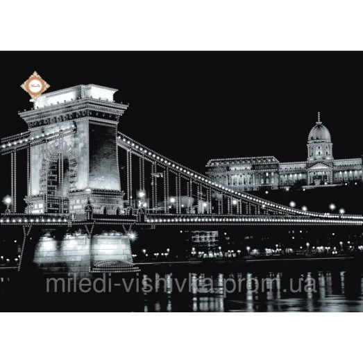 СЛ-3277 Жемчужина Дуная. Схема для вышивки бисером ТМ Миледи