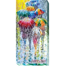 АВ-434 Веселые зонтики. Набор для вышивки бисером. Абрис Арт