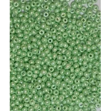 63161 Бисер зеленый блестящий Preciosa