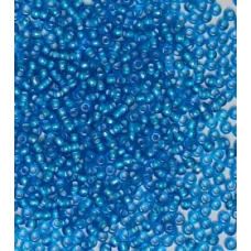 65158 Бисер голубой с белой серединкой внутри Preciosa