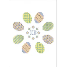 ФВС-122 Пасхальная. Водорастворимый флизилин для вышивки. ТМ Княгиня Ольга