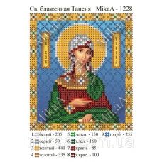 МИКА-1228 (А6) Святая блаженная Таисия. Схема для вышивки бисером