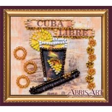 АМА-182 Куба Либре. Набор-магнит для вышивания бисером ТМ Абрис Арт