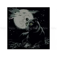 ЧВ-6501 Багира. Схема для вышивки бисером. Бисерок