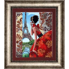 КС-3040 Мечты сбываются - Париж! Схема для вышивки бисером Славяночка