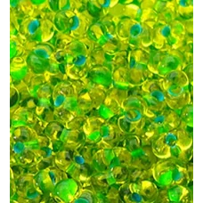 81058 Бисер Preciosa зеленый хамелион