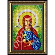 АМ-083 Св. Раиса. Схема для вышивки бисером. ТМ Фея Вышивки