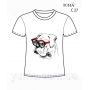 ЮМА-С-027 Мужская футболка c рисунком ''Бульдог в очках для вышивки 