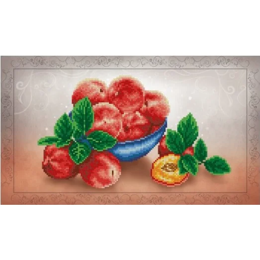 ТН-0869 Персиковый блюз. Набор для вышивки бисером ТМ ВДВ