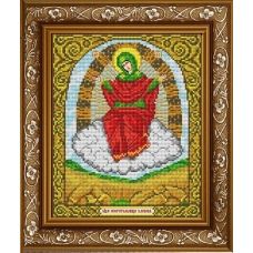 ИС-4058 Пресвятая Богородица Спорительница хлебов. Схема для вышивки бисером ТМ Славяночка