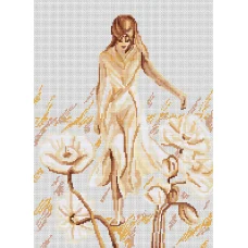 B269 Впечатление. Набор для вышивки нитками. Luca-s