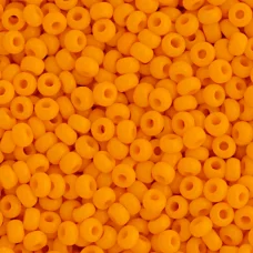 93110м Бисер Preciosa оранжевый матовый