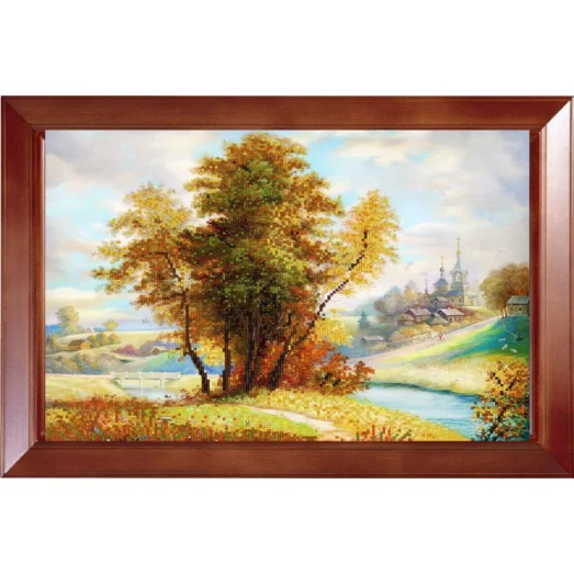 НИК-9700 Просторы. Схема для вышивки бисером ТМ Конек