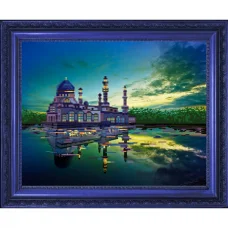 НИК-9703 Мечеть Masjid Bandaraya. Схема для вышивки бисером ТМ Конек
