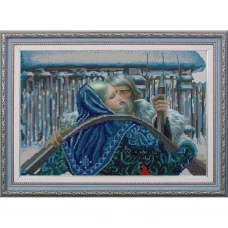 НИК-9725 Нечаянная встреча (к.Васильев). Схема для вышивки бисером ТМ Конек