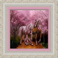 НИК-9747 Нежность. Схема для вышивки бисером ТМ Конек