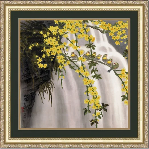 НИК-9748 Ансамбль. Схема для вышивки бисером ТМ Конек