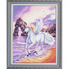 НИК-9882 Пегас. Схема для вышивки бисером ТМ Конек