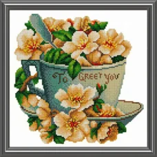 НИК-9911 Доброе утро. Схема для вышивки бисером ТМ Конек