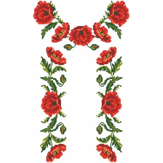 БД-004 Детская заготовка для вышивки бисером. Барвиста Вышивка, 9-12 лет, домотканое