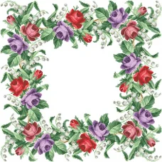 ТР-045 Бисерная заготовка . Барвиста Вишиванка