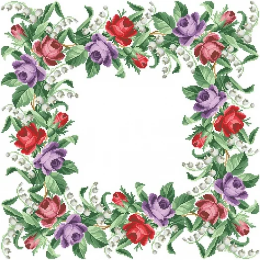 ТР-045 Бисерная заготовка . Барвиста Вишиванка