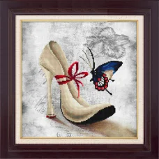 5D-060 Туфелька. Набор в алмазной технике