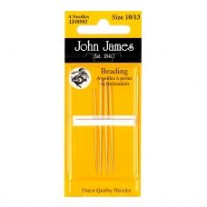 JJ10513 Набор иголок для бисера John James (Англия), 4 шт (закончились)
