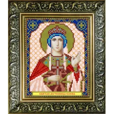 VIA-5020 Святая Мученица Елена. Схема для вышивки бисером. АртСоло