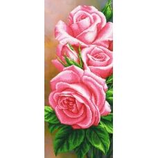 А-051 (24*55) Розовые розы. Схема для вышивки бисером СвитАрт 
