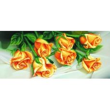 А-070 (24*55) Желтые розы. Схема для вышивки бисером СвитАрт 