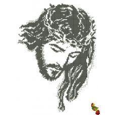 ФИ-2010 Иисус в терновом венце. Схема для вышивки бисером Феникс
