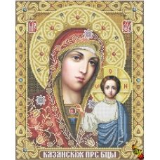 ИК2-0301 Казанская икона Божией Матери. Схема для вышивки бисером Феникс