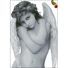 ФЧК-2047 Кудрявый ангел. Схема для вышивки бисером Феникс