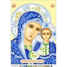 А4-16-076 Пресвятая Богородица Казанская. Канва для вышивки бисером Вышиванка
