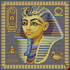 ФЧК-4242 Фреска фараона. Схема для вышивки бисером Феникс
