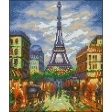 ФПК-4064 Красочный Париж. Схема для вышивки бисером Феникс