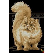 ФЧК-4197 Персидский кот. Схема для вышивки бисером Феникс