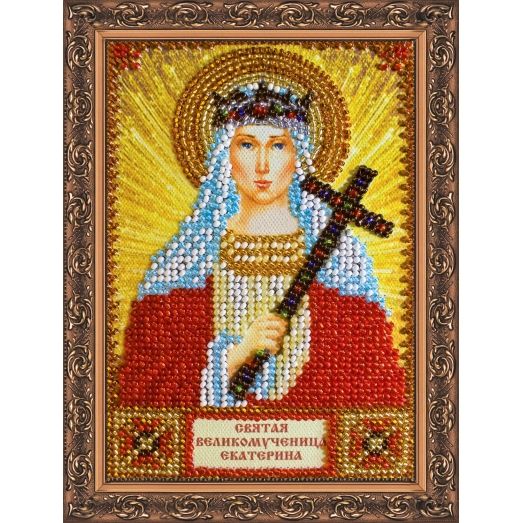 ААМ-023 “Святая Екатерина”. Набор для вышивки бисером. Абрис Арт