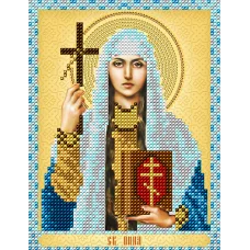 АС5-052 Св. Нина. Схема для вышивки бисером А-Строчка