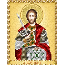 АС5-128 Св. Влмч. Никита. Схема для вышивки бисером А-Строчка
