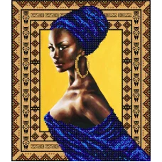 АК3-131 Черная жемчужина. Схема для вышивки бисером А-Строчка