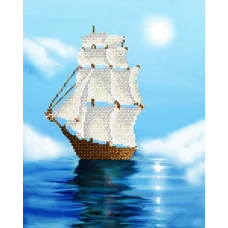 АК3-173 Попутный ветер. Схема для вышивки бисером А-Строчка