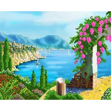 АК3-187 Солнечная гавань. Схема для вышивки бисером А-Строчка