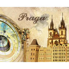 АК3-251 Прага. Схема для вышивки бисером А-СТРОЧКА